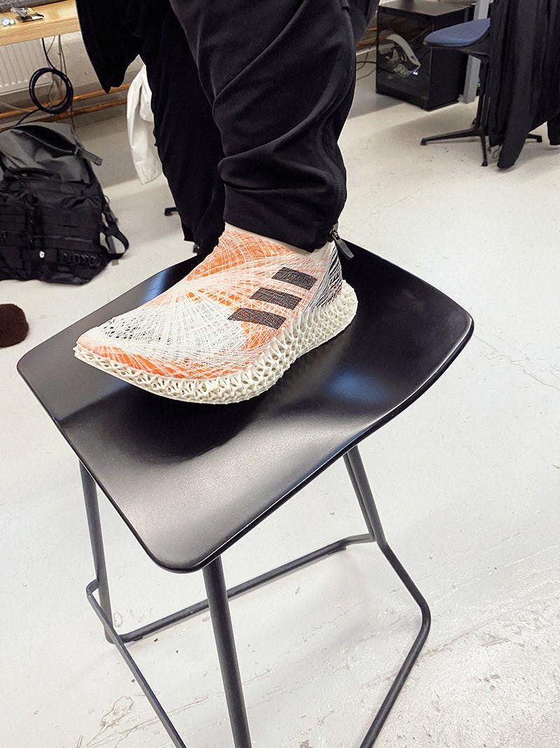 Adidas strung shoe clearance